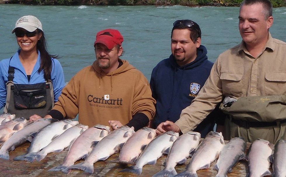 Copper River Salmon Fly Fishing