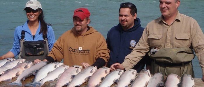 Copper River red salmon